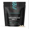 Vitamin K2 MK-7 100mcg  120 Vegan Capsules  Fermented Natto Based Vitamin K  Resealable and Recyclable Pouch by Alpha01 view 1