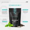 Vitamin K2 MK-7 100mcg  120 Vegan Capsules  Fermented Natto Based Vitamin K  Resealable and Recyclable Pouch by Alpha01 view 2
