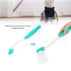 Toilet Tissue Wiping Aid Tools, Long Handle Reach Comfort Bottom Wiper, Extends Your Reach Over 15" Grips Toilet Paper or Pre-Moistened Wipes view 4
