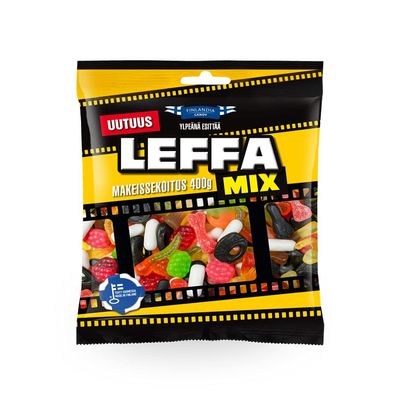 4 x 400g Finlandia Candy Leffa Mix Original