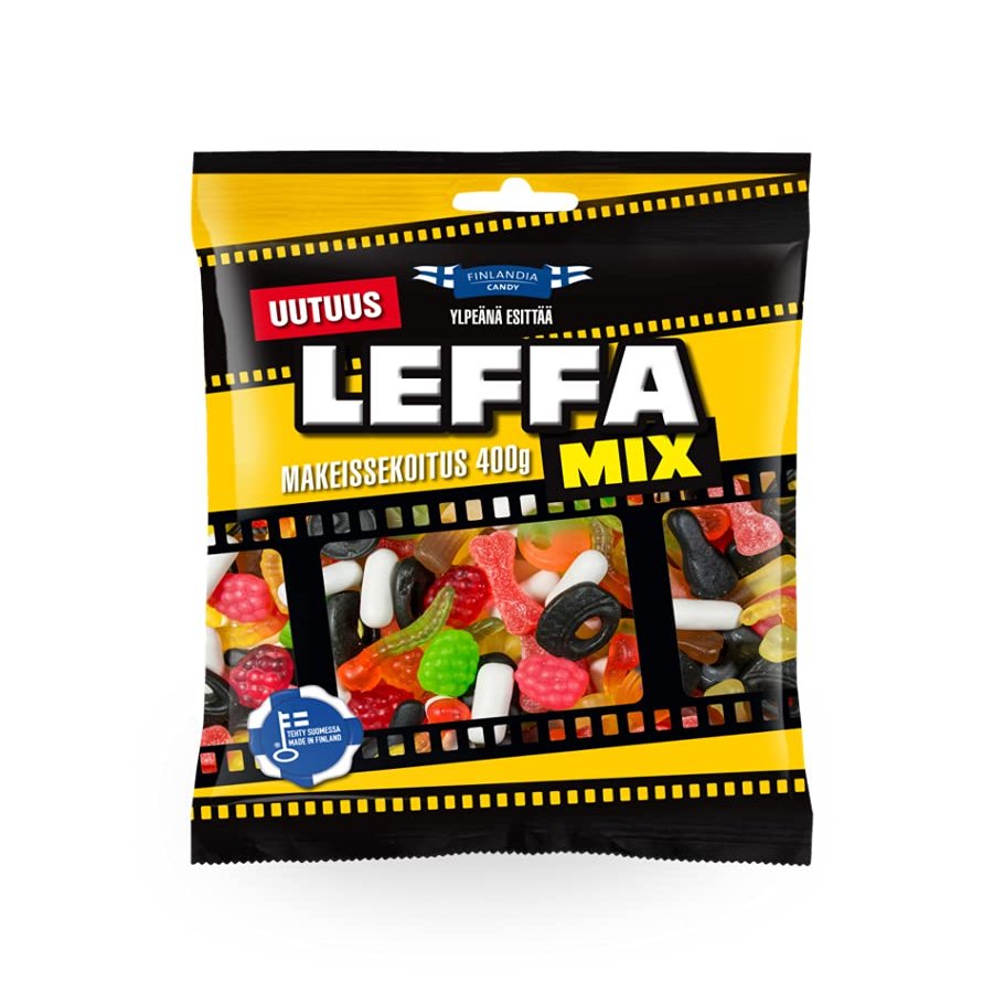 4 x 400g Finlandia Candy Leffa Mix Original