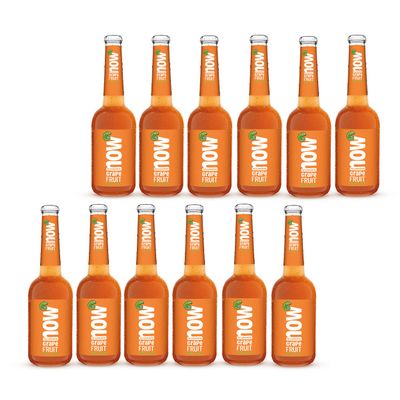 Now Grape Fruit Organic Lemonade by Lambsbru, 12 Bottles