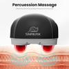 Snailax Cordless Handheld Back Massager with Heat,Deep Tissue Percussion Massager for Neck,Back Shoulder,Calf,Legs, 3 Sets of Dual Pivoting Heads, Gifts for Women,Men view 3
