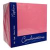 100 x Paper Napkins Rose Pink Disposable Serviettes Recyclable Tissue 2-Ply 33cm for Catering Wedding Birthday Parties Supply Venuscello view 1