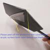 12PCS Blank Hexagon Acrylic Cake Toppers, Personalised Cake Topper, DIY Cake Topper, Cake Topper Blanks for Wedding, Birthday Festival Party Cake Decorations (Black Acrylic) view 2