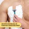by Amazon Men's Body & Intimate 5-Blade, 1 Razor with 6 Refills view 4