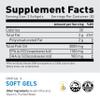 Kaged Muscle Omega 3 Fish Oil Supplements; 3000mg Omega 3 Fatty Acid Supplements with EPA & DHA Ultra-Pure No Fish Burps 60 Softgels view 2