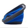 SAMMART 12L Collapsible Rectangular Handy Basket/Bucket (Dark Grey/Blue) view 3