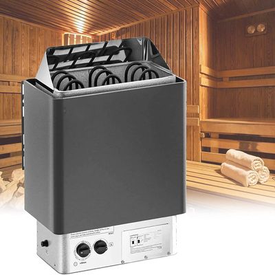 UIGJIOG Sauna Stove Internal Control Built-In Electric Sauna Heater Wet&Dry Sauna Stove Stainless Steel Sauna Room Heater, for Home, Hotel, Spa 3-9KW,9KW