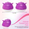12 Pack Colored Contact Lens Case, Cute Animal Contact Lens Case Bulk Box Holder No Leak Dust Proof Contact Lens Case Organizer with Carrying Box view 2