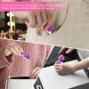 12 Pack Colored Contact Lens Case, Cute Animal Contact Lens Case Bulk Box Holder No Leak Dust Proof Contact Lens Case Organizer with Carrying Box view 4