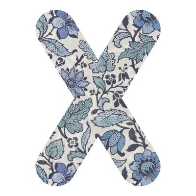 Sew Perfect Liberty Emery Walker A 2 Inch - X 2" Applique - Letters & Numbers, See Pattern Swatch