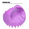 Hair Scalp Massager, Stress Relief BPA Free Shampoo Brush for Hair Growth for Dandruff Removal for Exfoliate(Purple) view 4