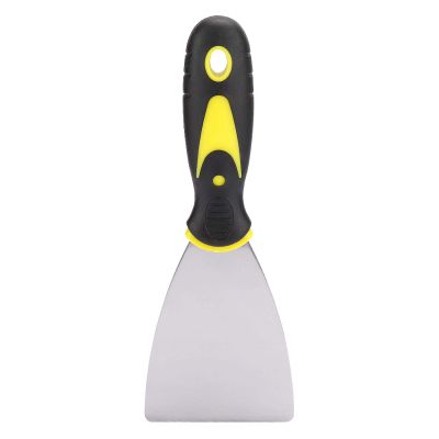 Agatige Hot Bed Spatula, 3D Printer Spatula Removal Tool Rubber Handle Stainless Steel 3D Printer