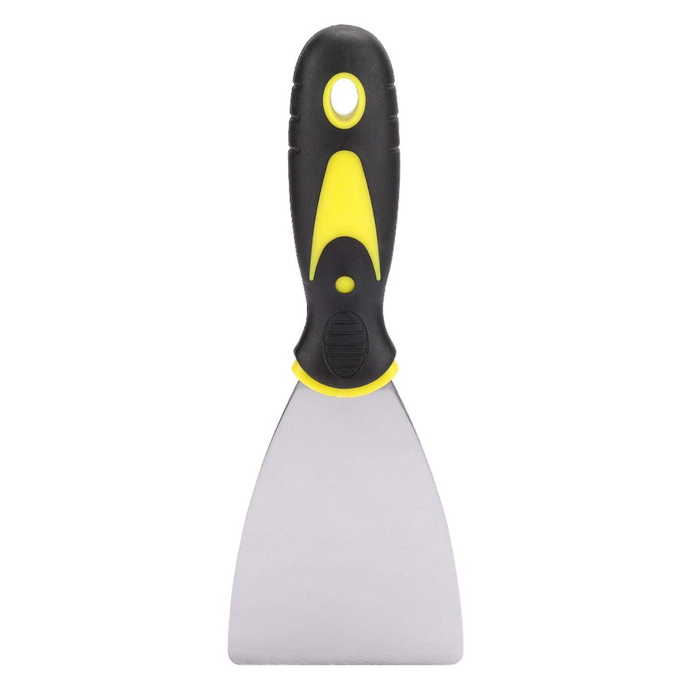 Agatige Hot Bed Spatula, 3D Printer Spatula Removal Tool Rubber Handle Stainless Steel 3D Printer