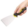 Agatige Hot Bed Spatula, 3D Printer Spatula Removal Tool Rubber Handle Stainless Steel 3D Printer view 2