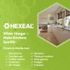 Hexeal White Vinegar 20L  4 x 5L Food Grade White Vinegar for Cooking, Cleaning, Pickling & Baking  Cleans Surfaces, Deodorises & Removes Grime view 2