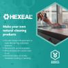Hexeal White Vinegar 20L  4 x 5L Food Grade White Vinegar for Cooking, Cleaning, Pickling & Baking  Cleans Surfaces, Deodorises & Removes Grime view 3