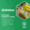 Hexeal White Vinegar 20L  4 x 5L Food Grade White Vinegar for Cooking, Cleaning, Pickling & Baking  Cleans Surfaces, Deodorises & Removes Grime view 4