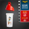 Paladone Wonder Woman Protein Shaker Bottle, 23 oz, Officially Licensed DC Comics Blender Cup view 4