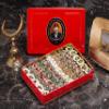 Hafiz Mustafa 1864 Istanbul, Turkish Delight, Dessert Snacks, Pistachio, Hazelnut, Walnut, Fig, Orange, Pomegranate, Kiwi, Honey, Milk - Turkish Sweets Tray Gift Ideas for Birthday, Christmas view 2