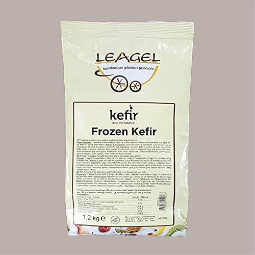 Lucgel SRL 1,2 kg Prepared Powder Frozen Soft Yogurt Kefir Leagel Flavor for Artisan Ice Cream and Pastry