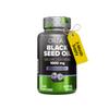 ORZAX Black Seed Oil Capsules 1000mg - High Strength 20mg Thymoquinone - 90 Cold Pressed Nigella Sativa Softgels - Supports Immune, Hair, Skin, and Joint Health view 1