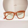 Eyekepper 4-pack Reading Glasses Blue Light Blocking Square Computer Glasses Readers Women 2.75 view 2