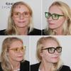 Eyekepper 4-pack Reading Glasses Blue Light Blocking Square Computer Glasses Readers Women 2.75 view 4