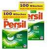 Persil Universal powder detergent 200 (2 x 100) washing loads, full detergent with deep purity plus technology combats the most stubborn stains for radiant purity view 1