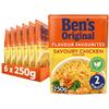 Ben's Original Savoury Chicken Microwave Rice, Bulk Multipack 6 x 250 g pouches view 1
