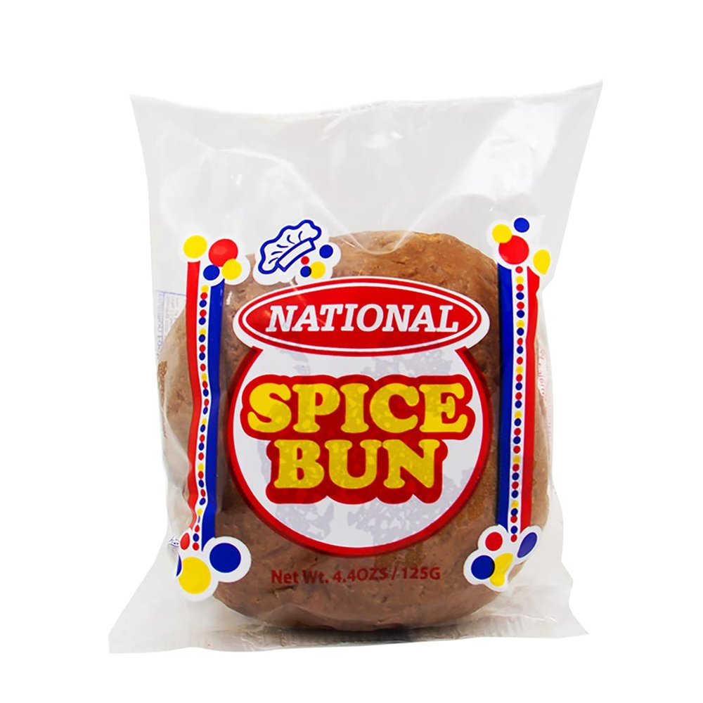 National Authentic Jamaican Penny Spice Bun - 9 Pack Jamaican Snack, Sweet & Spicy Fruit Cake, Traditional Caribbean Cuisine, Unique Spices & Flavors of Jamaica, Perfect Traditional Jamaican Snack