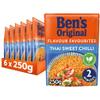 Ben's Original Thai Sweet Chilli Microwave Rice, Bulk Multipack 6 x 250 g pouches view 1