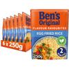 Ben's Original Egg Fried Microwave Rice, Bulk Multipack 6 x 250 g pouches view 1