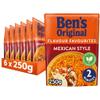 Ben's Original Mexican Style Microwave Rice, Bulk Multipack 6 x 250 g pouches view 1