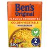 Ben's Original Wholegrain Golden Vegetable Microwave Brown Rice, Bulk Multipack 6 x 250 g pouches view 3