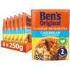 Ben's Original Caribbean Microwave Rice, Bulk Multipack 6 x 250 g pouches view 1