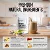 EXALT Nutrition - Vegan Protein Powder - Madagascan Vanilla - 100% Natural - Plant Based Pea & Brown Rice Protein - Dual Release Blend - Naturally Sweetened - Free from Soy, Gluten & Dairy - 500g view 2