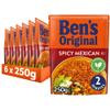 Ben's Original Spicy Mexican Microwave Rice, Bulk Multipack 6 x 250 g pouches view 1