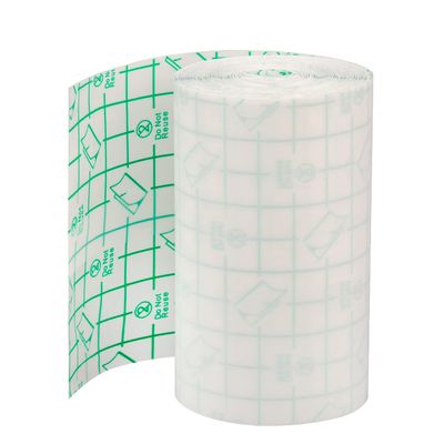Euvoym Stretch Adhesive Bandage Tattoo Aftercare Bandage Transparent Film Dressing Second Skin Healing Protective Bandages Clear Antibacterial Bandages Tattoo Tape (15cm*10m)