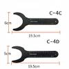 4pcs/Set Durable Dental Photo Contrast Board Photography Black Background Oral Cheek view 2