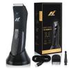 Fhuesion Manscape Trimmer for Men -IPX7 Waterproof Ball Trimmer w/Light & Ceramic Blade, Body Groomer for Pubic/Body/Groin Grooming, Electric Razor Shavers USB-C Charging, No Nicks, Gifts for Him view 1