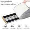 18 Inch Microfiber Floor mop Pads 6 Pack Microfiber Mop Replacement Heads for Wet Dry Mops Premium Floor Cleaning Pads Reusable Best Home Cleaning mops dust Hardwood Tile Kitchen view 3