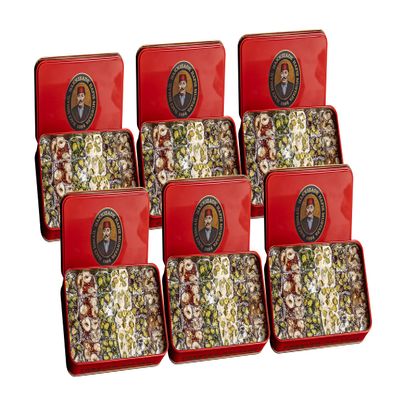 Hafiz Mustafa 1864 Istanbul, Turkish Delight, Dessert Snacks, Pistachio, Hazelnut, Walnut, Fig, Orange, Pomegranate, Kiwi, Honey, Milk - Turkish Sweets Tray Gift Ideas for Birthday, Christmas