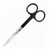 SANDBROS Facial Hair Straight Scissors - Eyebrow Trimmer - Grooming Scissors for Eyebrow Shaping, Ear, Nose, Nostril Hair and Mustache Trimming for Men and Women - Stainless Steel - 4.5 Inch view 1