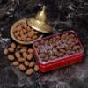 Hafiz Mustafa 1864 Istanbul, Cinnamon and Milk Chocolate Coated Almond Dragee in Tin (3 x 0.5 kg), Gift Box, Snacks for Coffee & Tea Lovers view 2