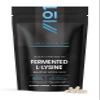 Fermented L-Lysine 1500mg with BioPerine  with 150mg Vitamin C  60 Vegan Capsules  Resealable and Recyclable Pouch by Alpha01 view 1