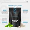 Fermented L-Lysine 1500mg with BioPerine  with 150mg Vitamin C  60 Vegan Capsules  Resealable and Recyclable Pouch by Alpha01 view 2