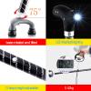 Folding Walking Stick Walking Assisstant Device with LED light Handicapped, and Disabled Users, Mobility Aid, Adjustable Cane for Stability and Support, Lightweight Walking Sticks view 3