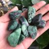 100g Rubys Zoisite Tumbled Stone Irregular Polished Natural Rock Quartz Chakra Healing Decor Minerals Collection-100g_approx25-35mm view 3